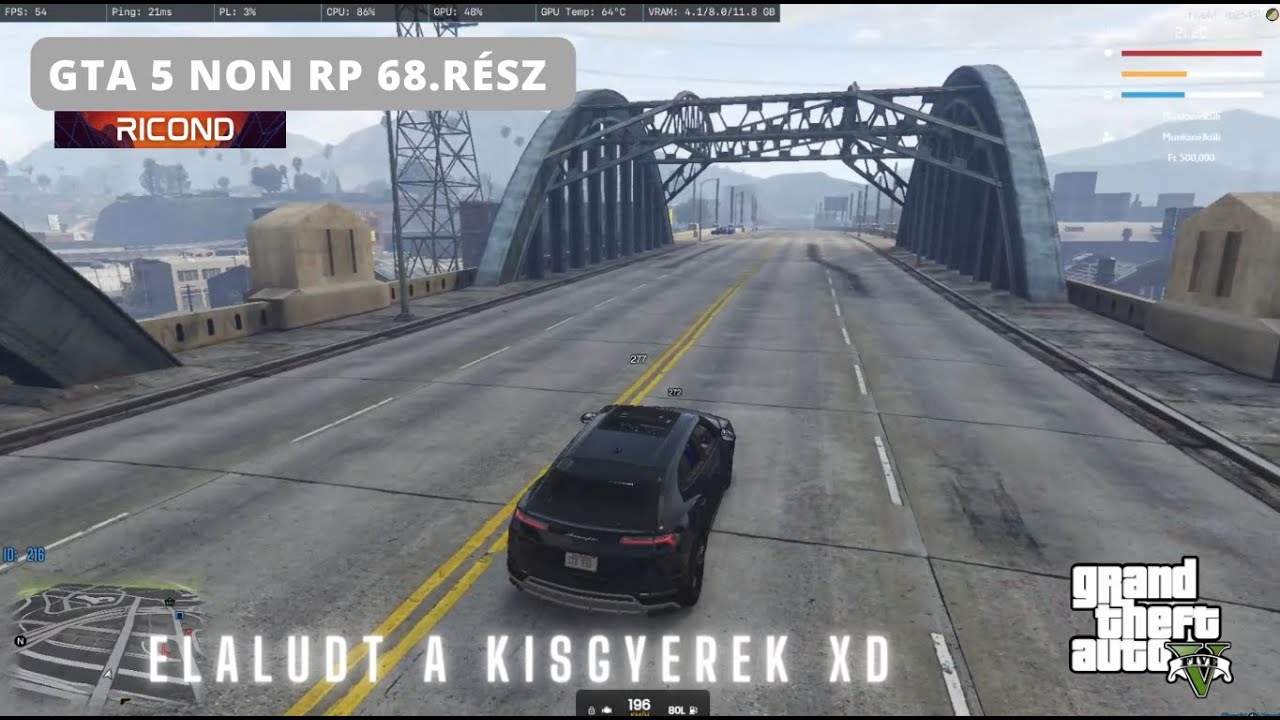 Gta 5 Non RP! Magyar szerver 68. rész. A Dikh TV-től speciálba