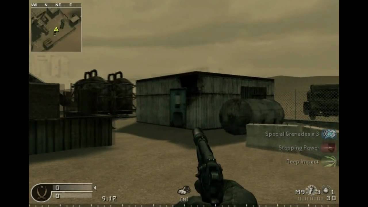 Mod Warfare : Cod 4 Rust Custom map