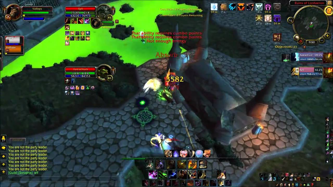 85 Feral Druid PvP Cataclysm Druid 2v2 Arena PvP