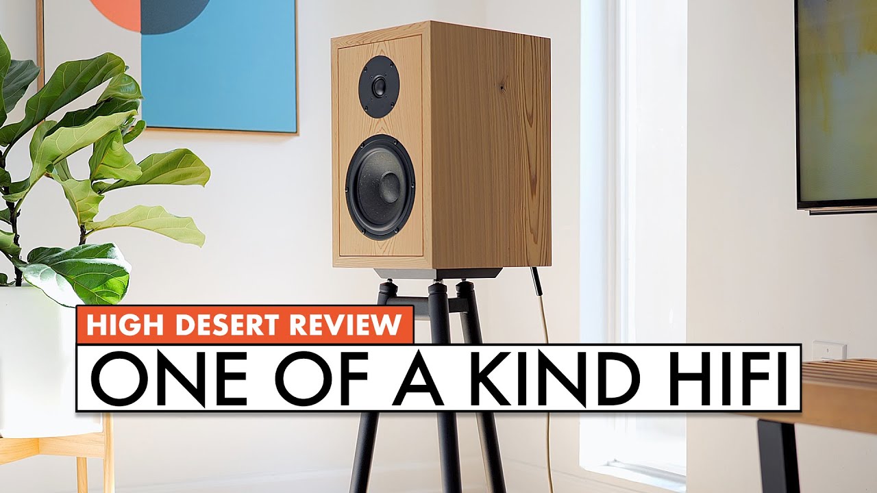 High End HANDMADE SPEAKERS! High Moon High Desert SPEAKER REVIEW