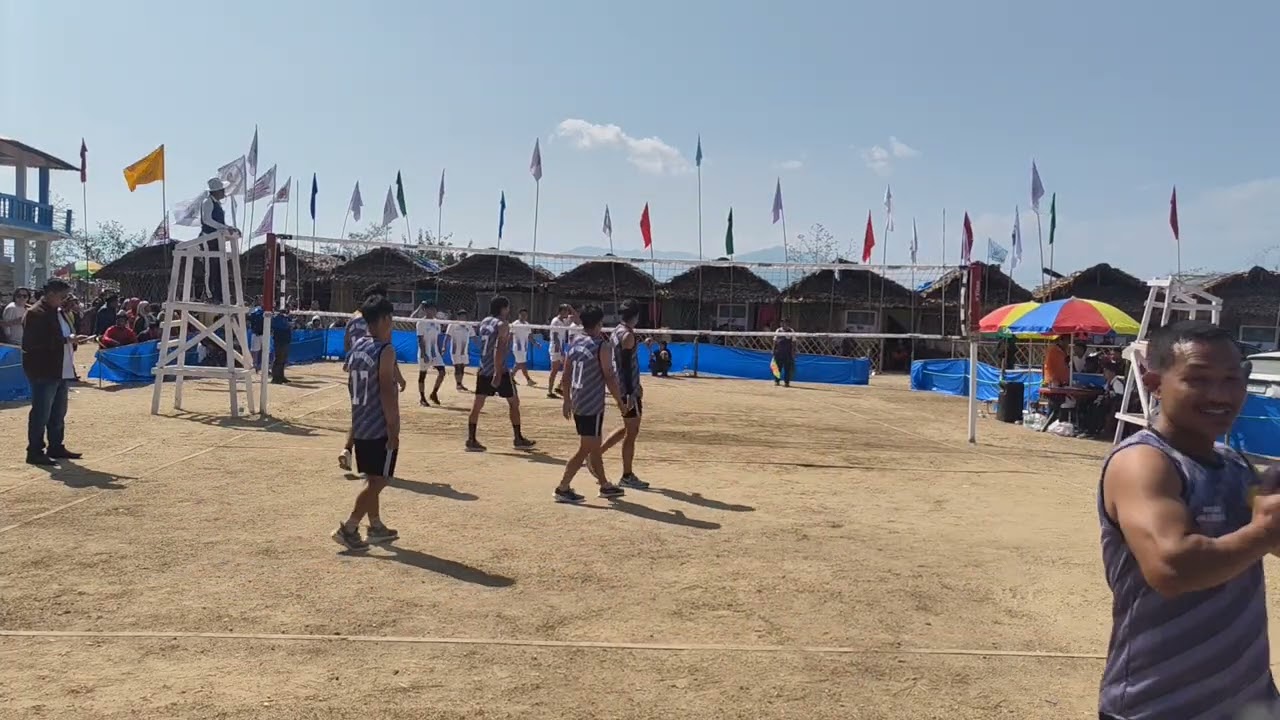 Jomoh Vs rassang//Raha tapi ka team vs Giokar ka team 😂😂😂😅😅🤣🤣 volleyball tournament 