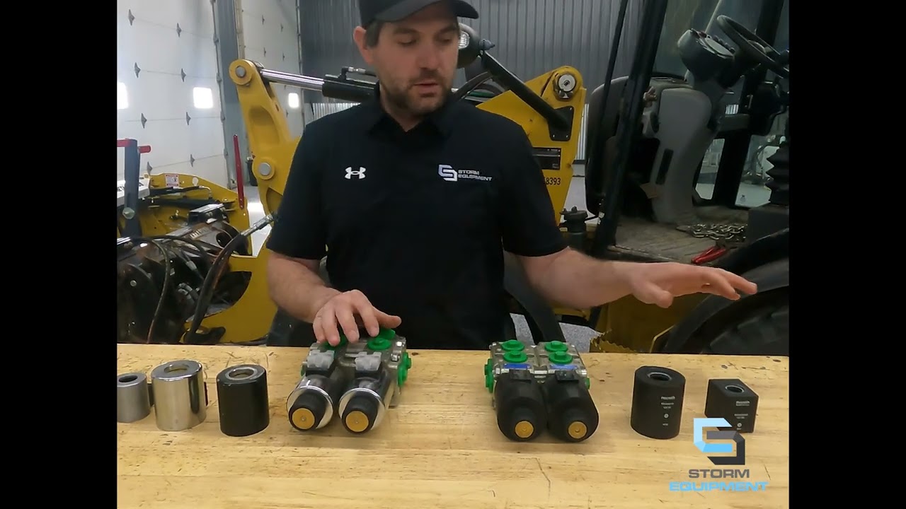 Coil identification on a Metal Pless hydraulic wing plow