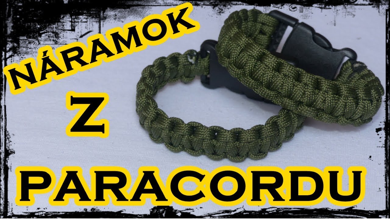 Výroba náramku z PARACORDU (KOBRA)