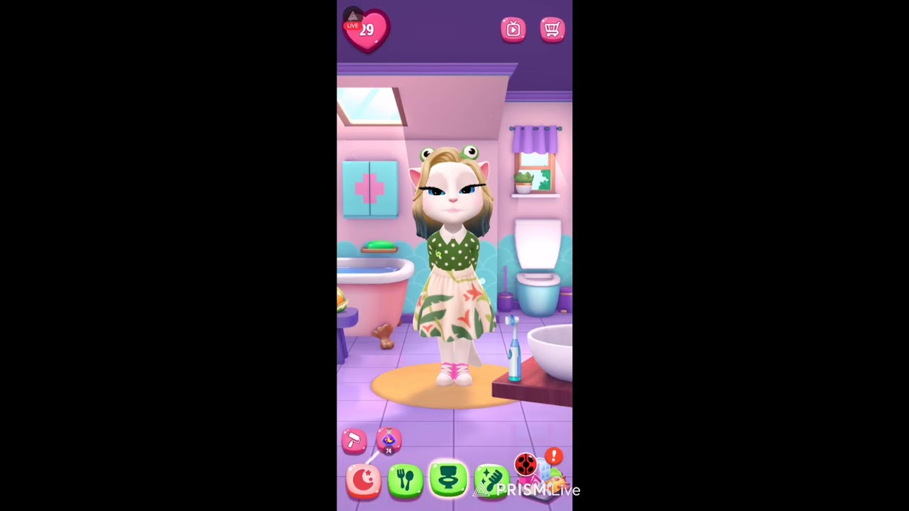 My Talking Angela 2 🐱 #tom #live #MyTalkingAngela #tom