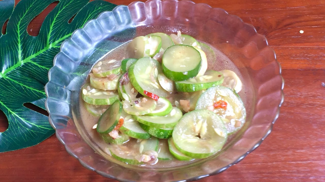 Resep Sayur Timun Enak dan Simpel Bikin Ketagihan