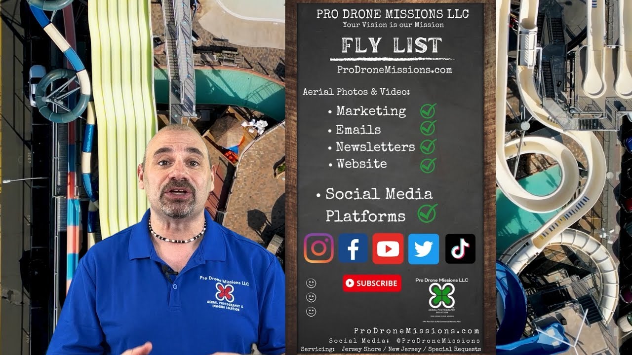 Pro Drone Missions Aerial Photography and Videography - Jersey Shore Drone Service Advertisement