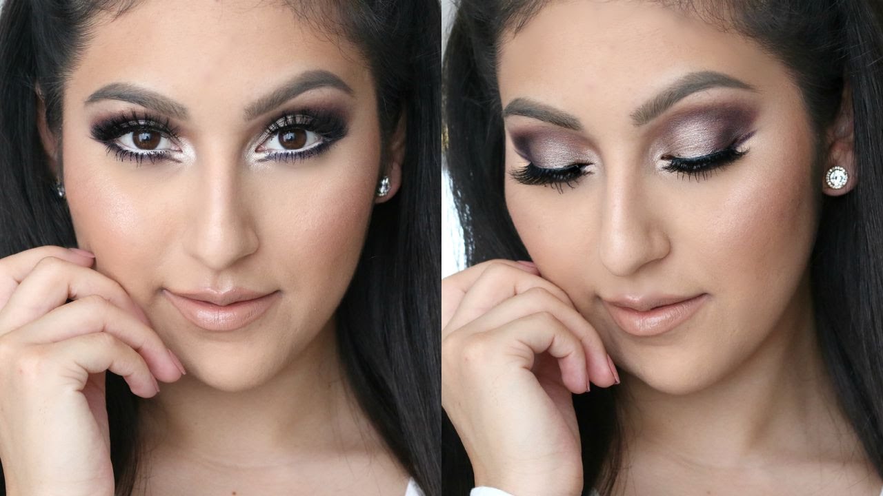 Cooled Toned Plum Makeup Tutorial