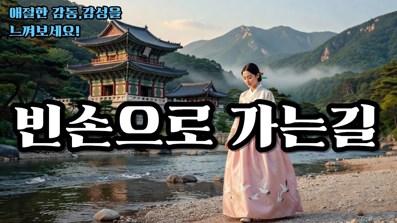 빈손으로 가는 길# K-정통트롯. 불교음악. AI음악. 감성에 트롯을 느껴 보세요! 구독. 