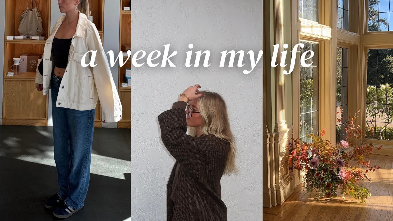 a week in my life living in the mountains | working as a wedding content creator for the first time
