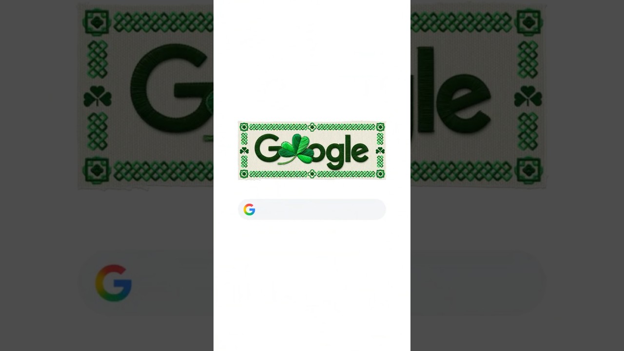 Happy St. Patrick’s Day #GoogleDoodle