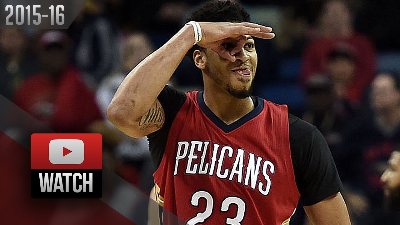 Anthony Davis Full Highlights vs Suns (2015.11.22) - 32 Pts, 19 Reb, 4 Blk, CLUTCH!