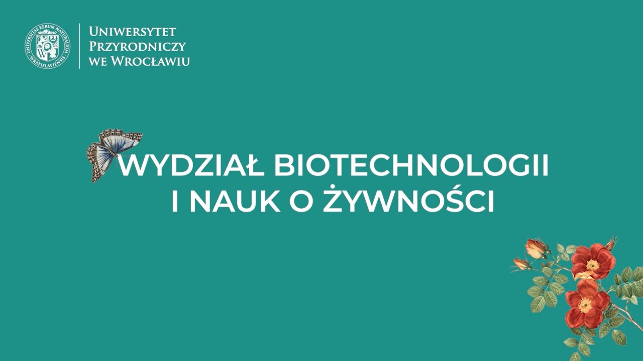 WEBINAR UPWr, Wydział Biotechnologii i Nauk o Żywności