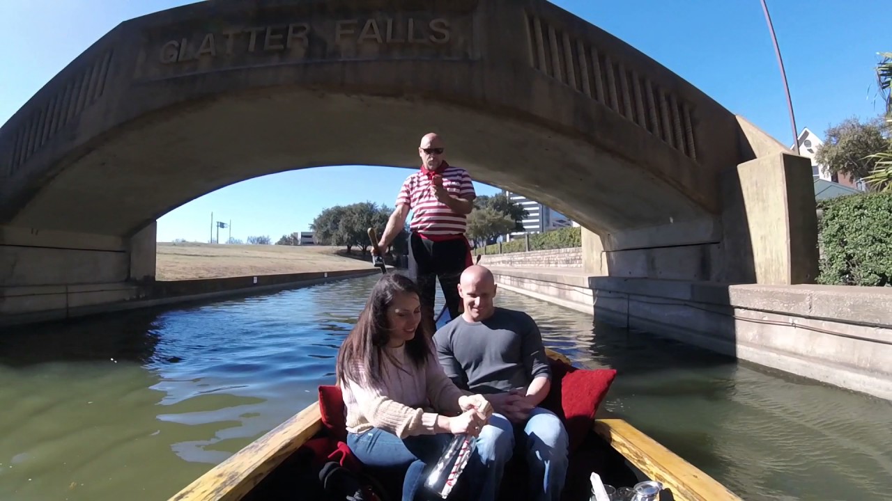 Gondola Cruise Proposal in Las Colinas