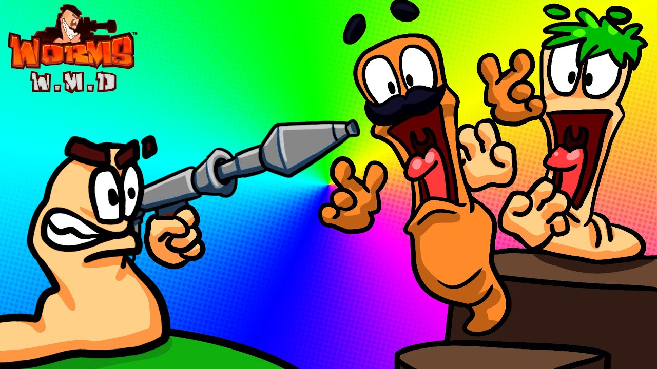 TA GRA WYWOŁUJE ZŁE ZACHOWANIA XD | WORMS WMD
