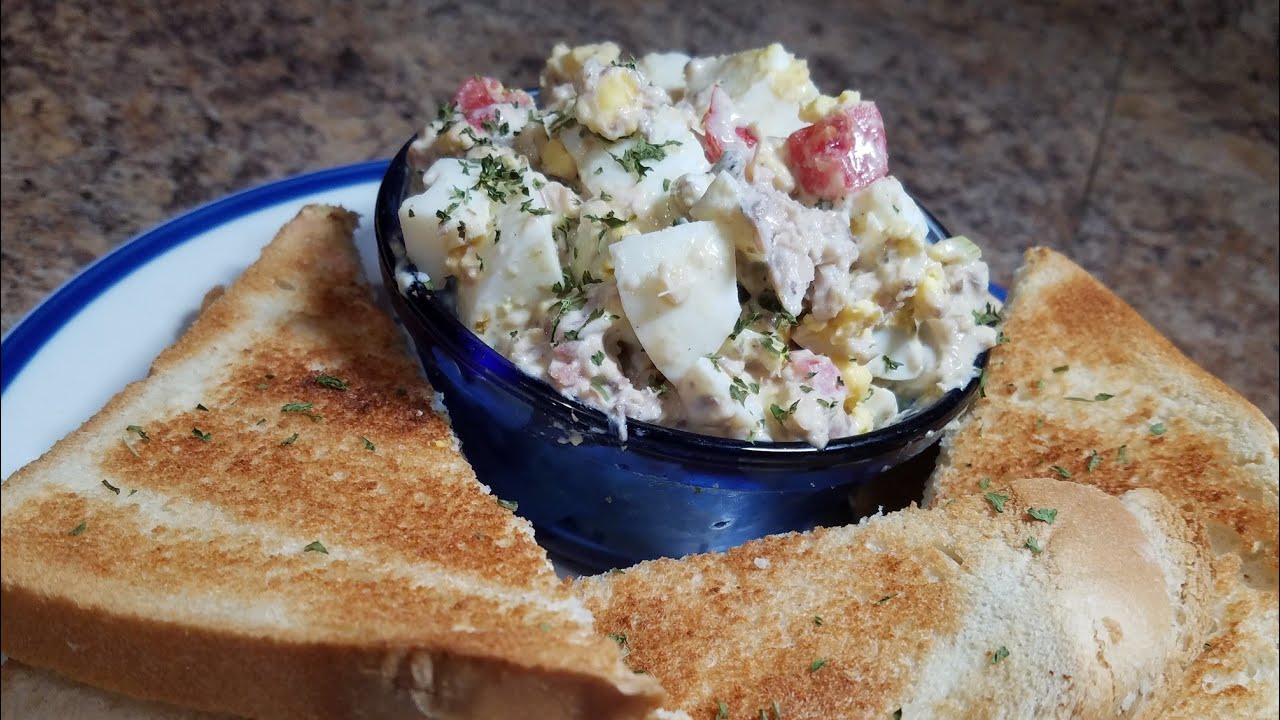 Sardine & Egg Salad || Cally J's Kitchen
