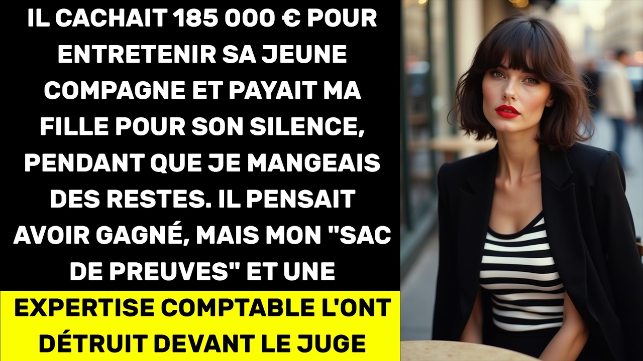 Il cachait 185k€ pour sa maîtresse. J'ai attendu le procès pour sortir mes dossiers