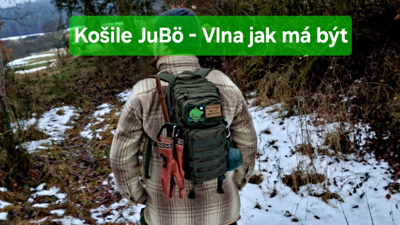 JUBÖ Bushcraft Košile 🔥 | Vlněná košile do přírody – test & zkušenost
