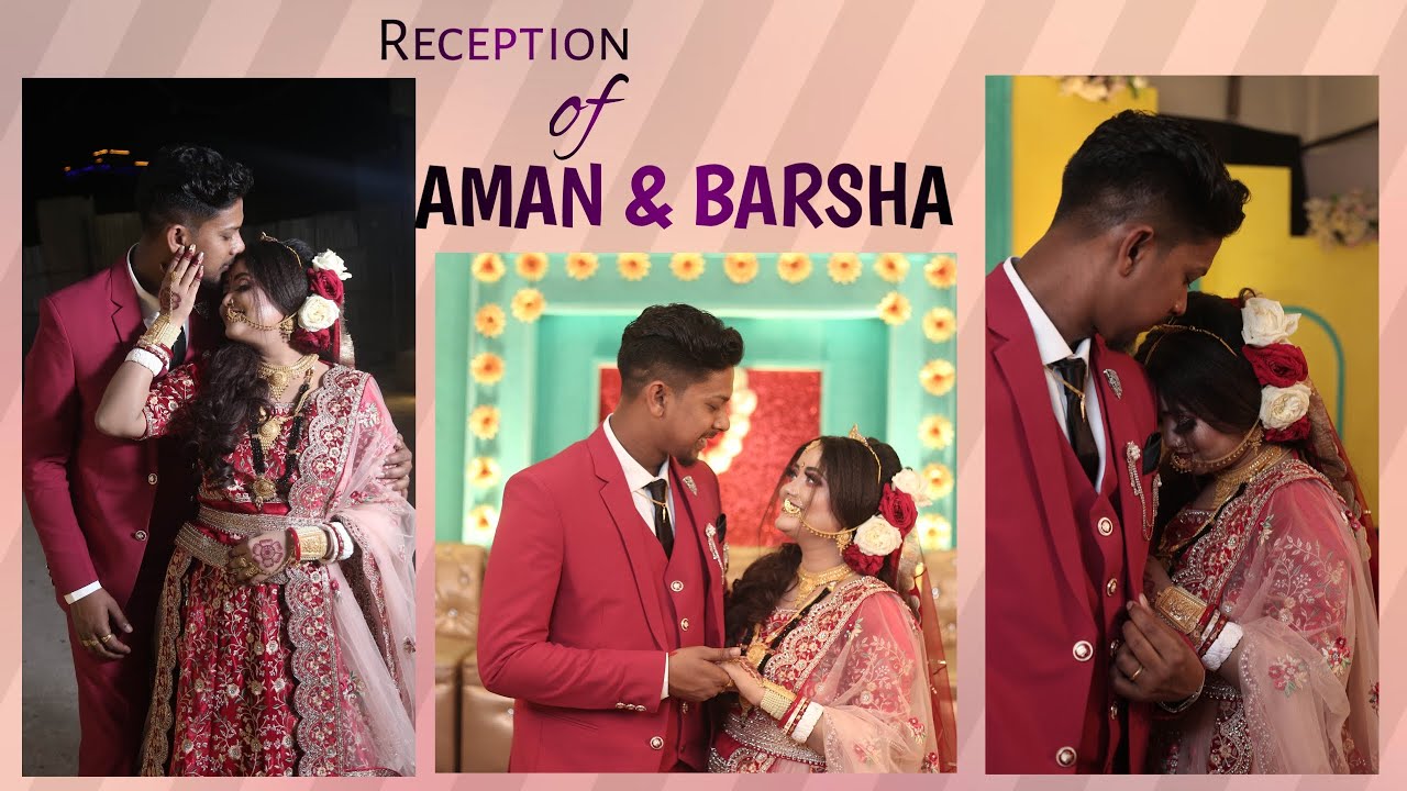 Aman & Barsha Reception // photography by Tinku Banik // Cinematography by KP Krishno.