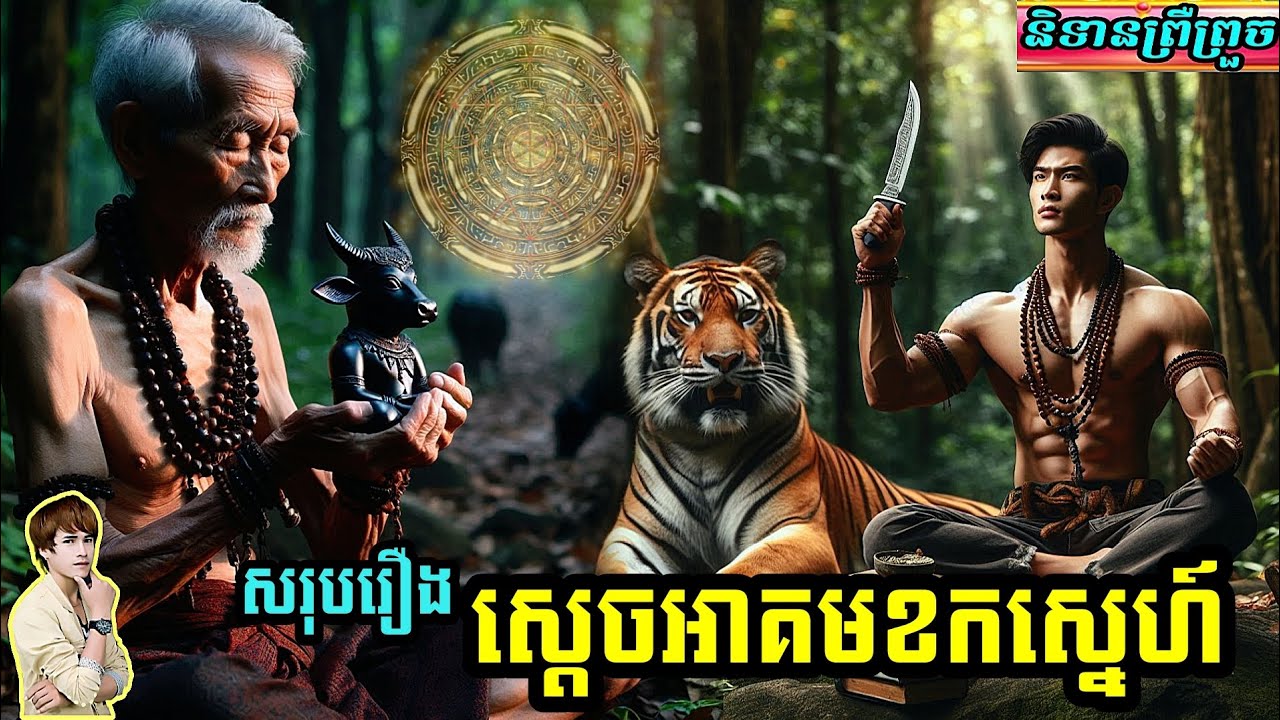 និទានរឿង(ស្ដេចអាគមខកស្នេហ៍) #និទានព្រឺព្រួច#