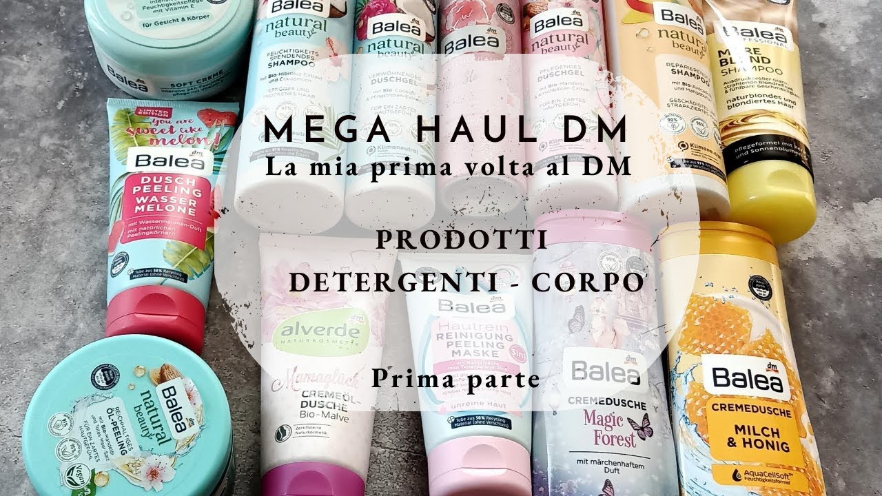 MEGA HAUL DM - La mia prima volta al @dmItaliaOfficial - Prima parte #dm #balea #alverde #prodotticorpo