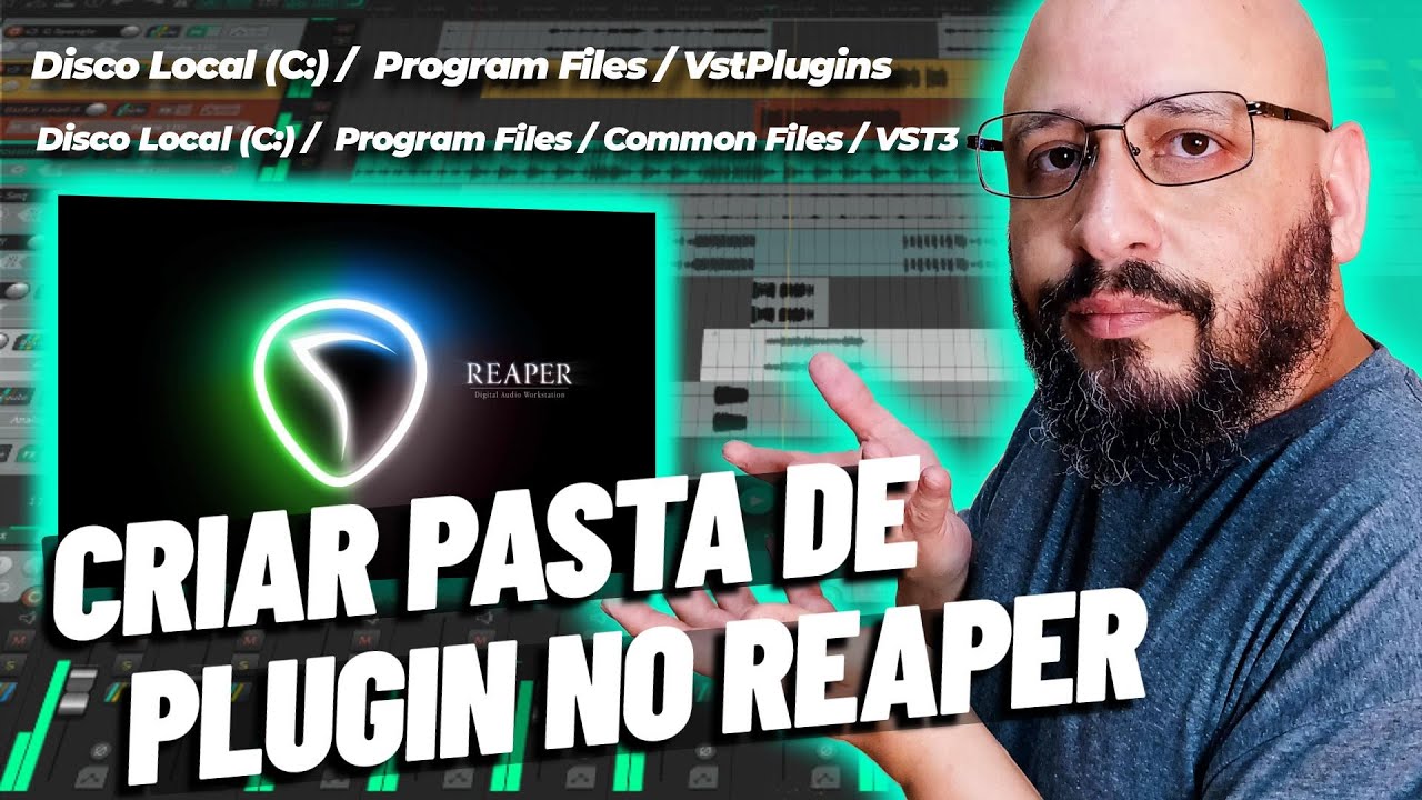 Fazer o REAPER ler os PLUGINS instalados CORRETAMENTE /  AssimFicaFácil N°4 / #ProduçãoMusicalFácil