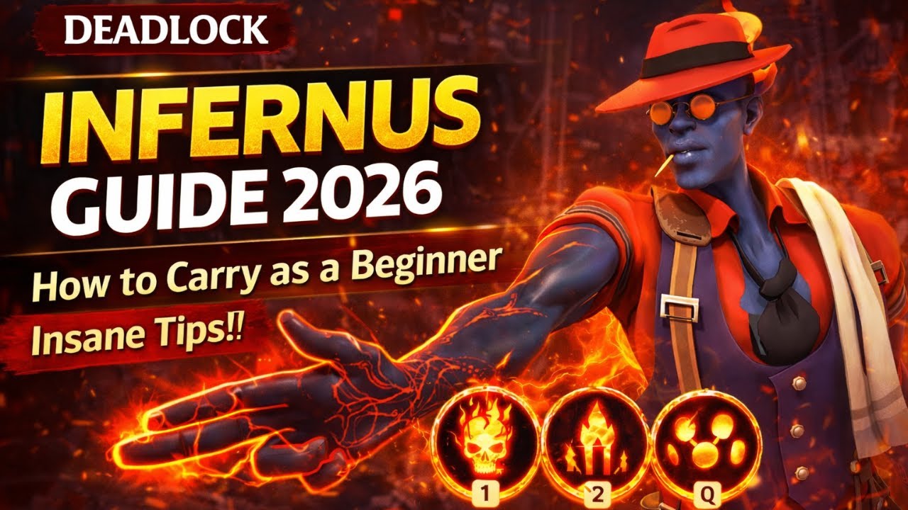 Руководство по Deadlock Infernus 2026 — Как носить оружие новичку (сумасшедшие советы!)