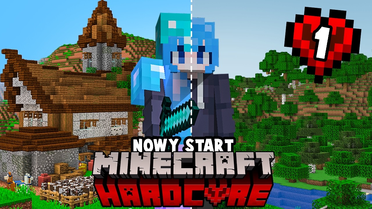 M&Oacute;J START w Minecraft Hardcore #1