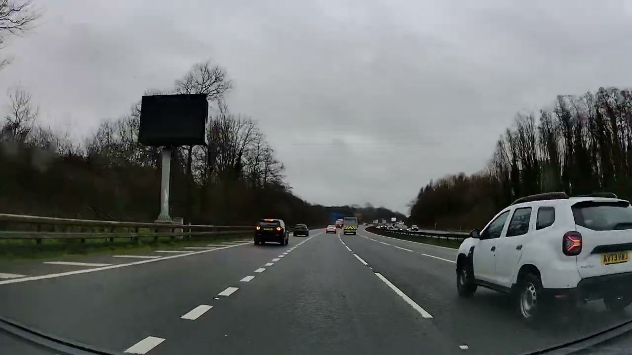 M4 Dash Cam Drive: Leekes Llantrisant to Malpas Road Newport (January 2026)