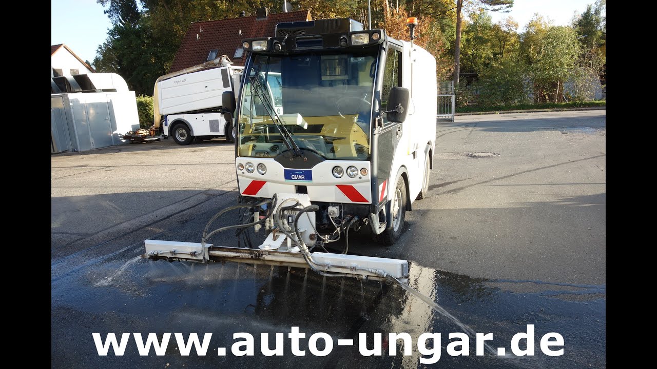 Multicar 4x4x4 Tremo X56 Bj. 2006 CMAR LC860 Streetwasher Schwemmfahrzeug www.auto-ungar.de