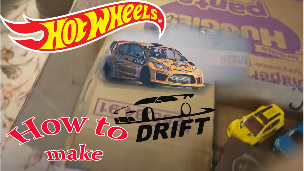 HotWheels Track How to made for free from Cardboard Drift Pad Panel with size