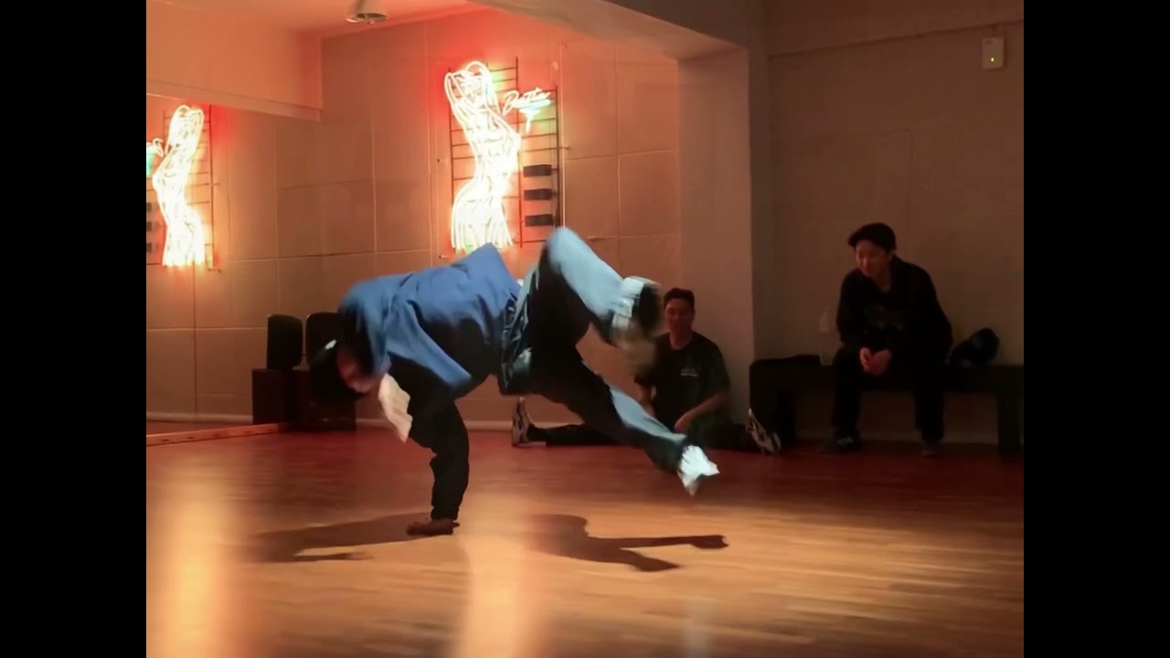 Bboy Kimflo practice