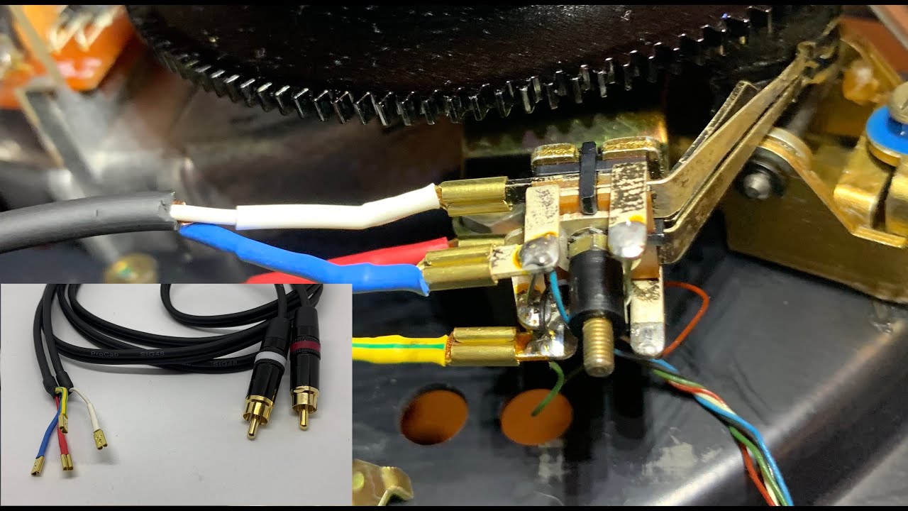 Dual Turntable Cable Replacement Dual 701, 704, 721, 1209, 1219, 1229 etc.