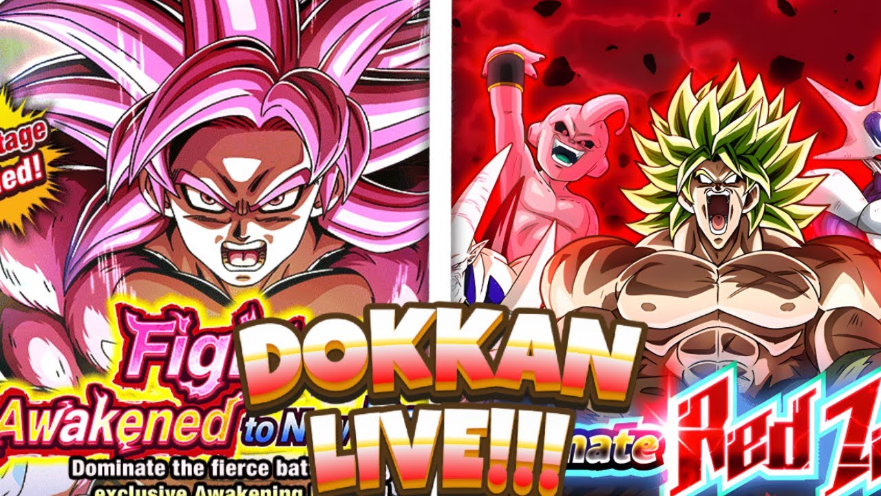 DBZ DOKKAN BATTLE: BURST MODE + RED ZONE MISSIONS + CHILL SESH!!