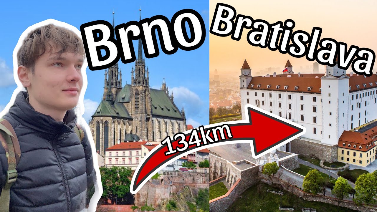 PĚŠKY z BRNA do BRATISLAVY (134km)