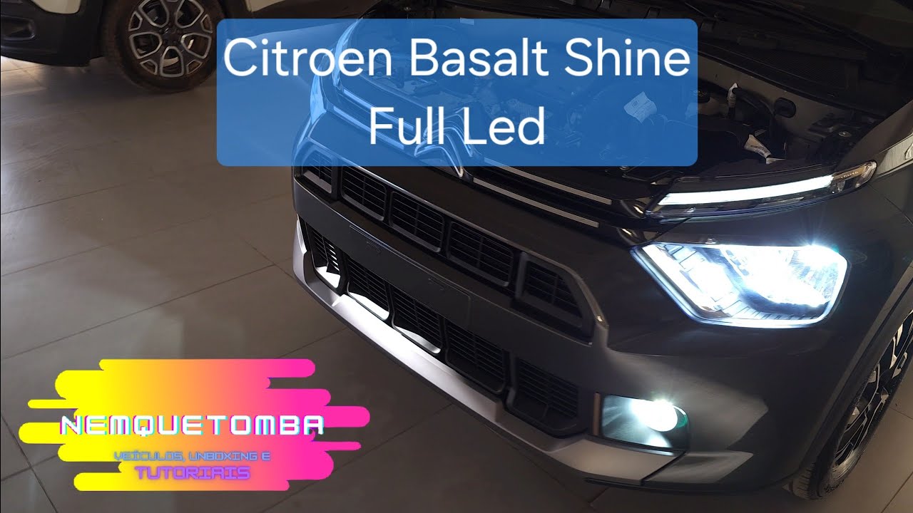Citroen Basalt Shine Instalação Full Led