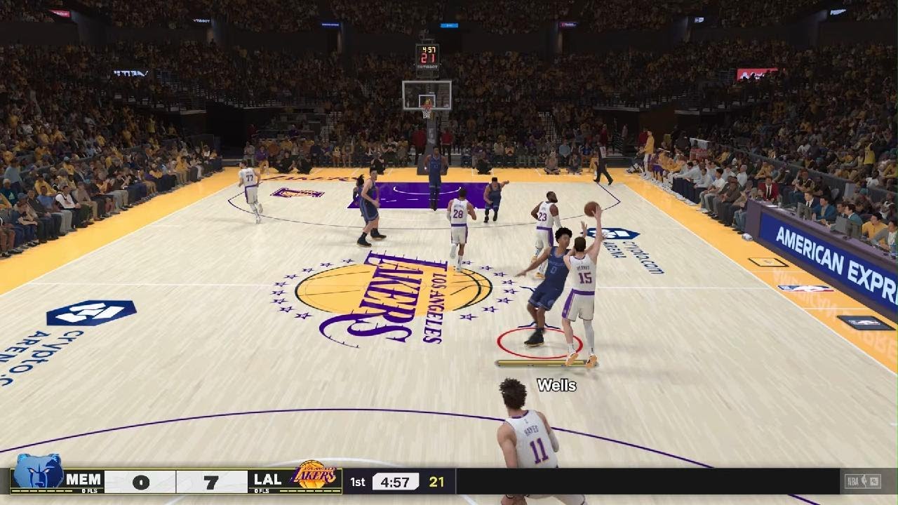 NBA 2K but half court only