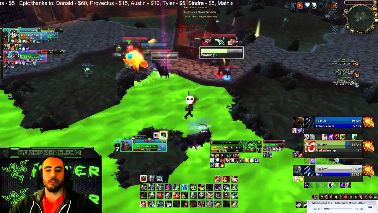 Bajheera - INSANE Feign Death + Camo & 1-SHOT Turnaround :D - 5.4 Warrior PvP :D
