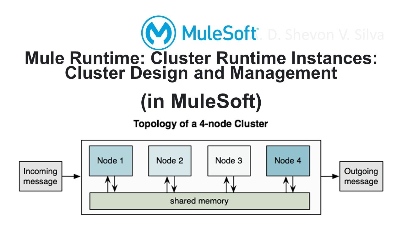 Mule Runtime: Cluster Runtime Instances: Cluster Design and Management (in MuleSoft)