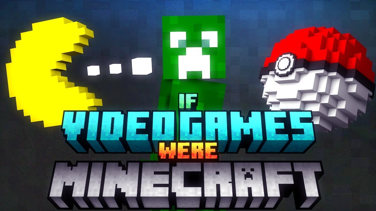 If Video Games were Minecraft (Minecraft Animation)