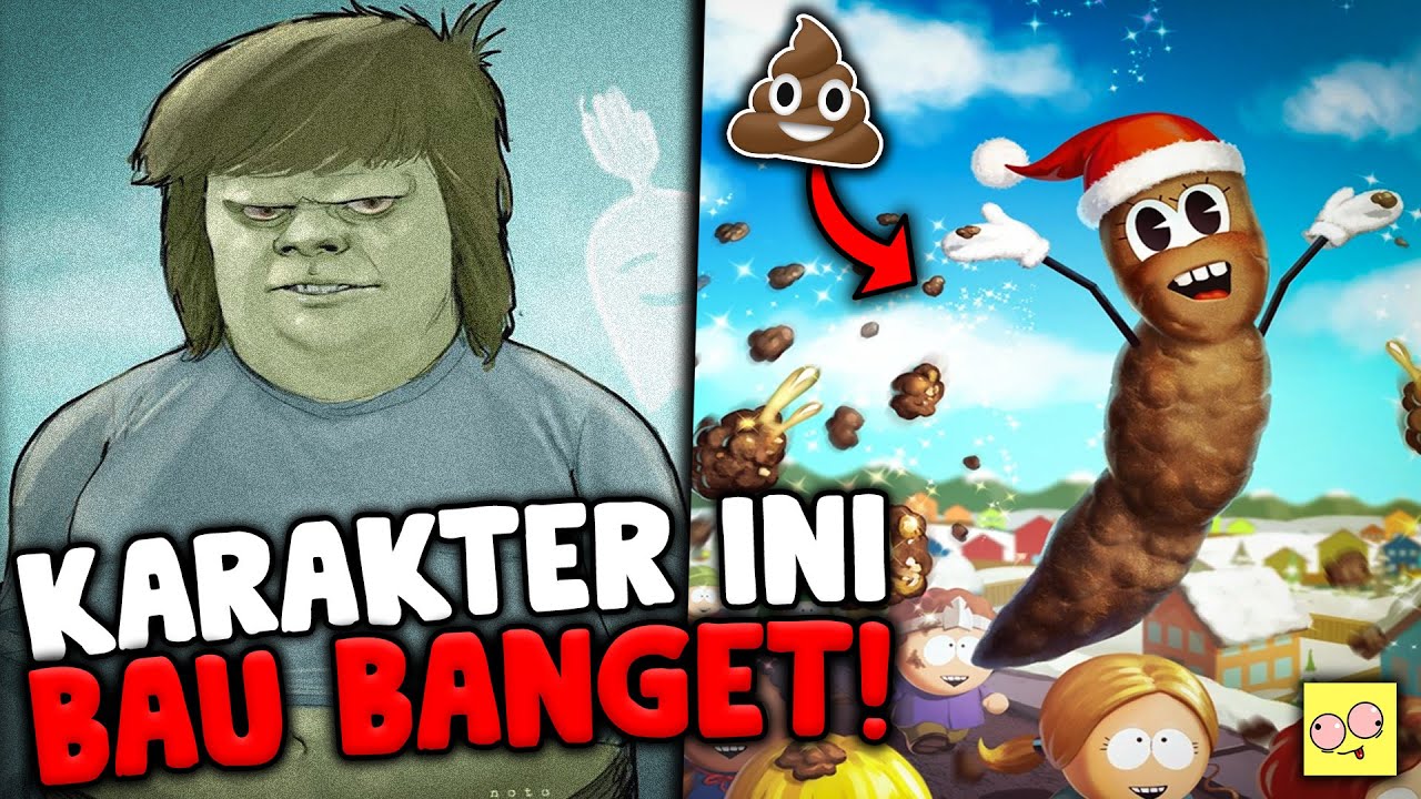 Karakter kartun bau TAI ! 🤮( peringatan )