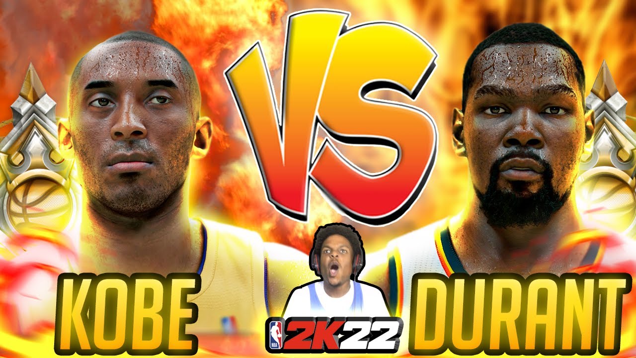NBA 2K22 KOBE BRYANT vs KEVIN DURANT! *intense