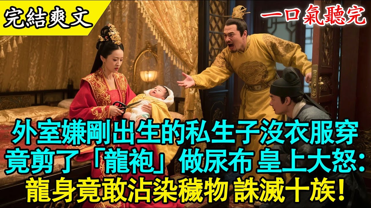 【完結古言】 囂張外室拿禦賜龍袍當尿布？刑場之上，全家滿門抄斬！我在高臺笑看渣男痛哭流涕！🩸#古言 #打臉 #爽文 #大女主 #有聲書 #原創