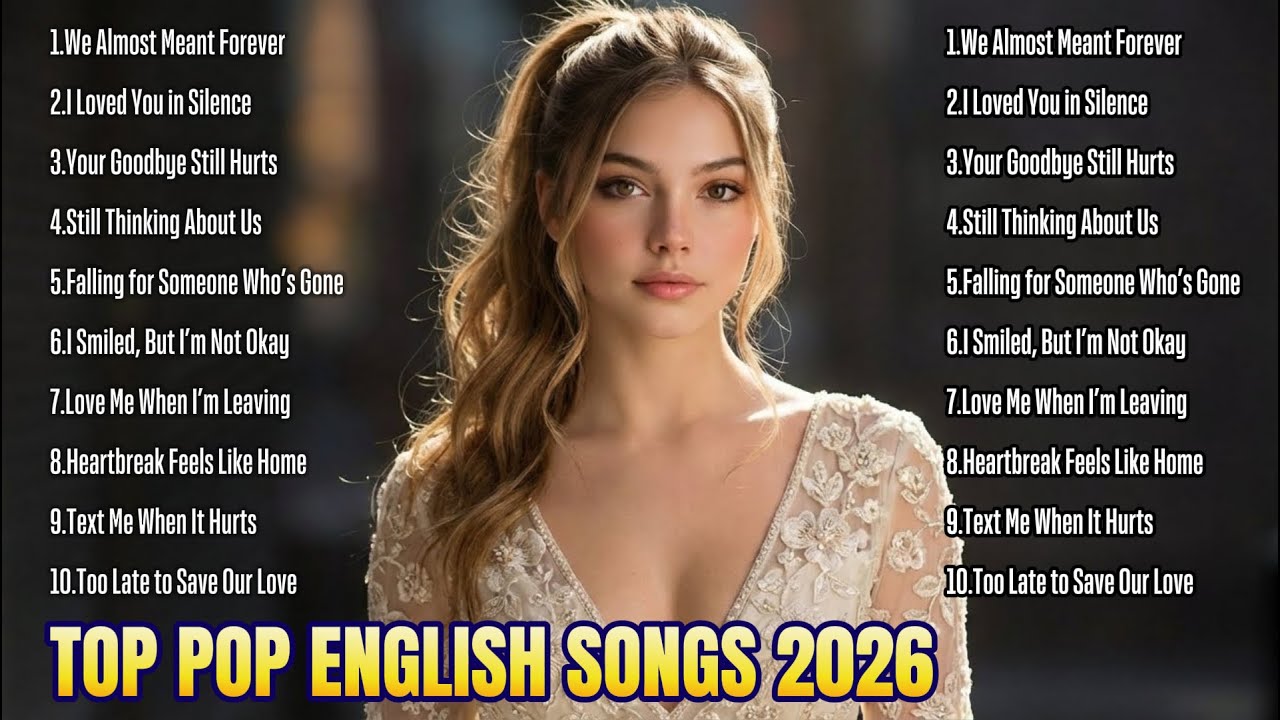 🔥 TOP 20 Emotional Pop Songs 2026 | Heartbreak Vibes, Sad Love, TikTok & YouTube Trending Playlist 💔