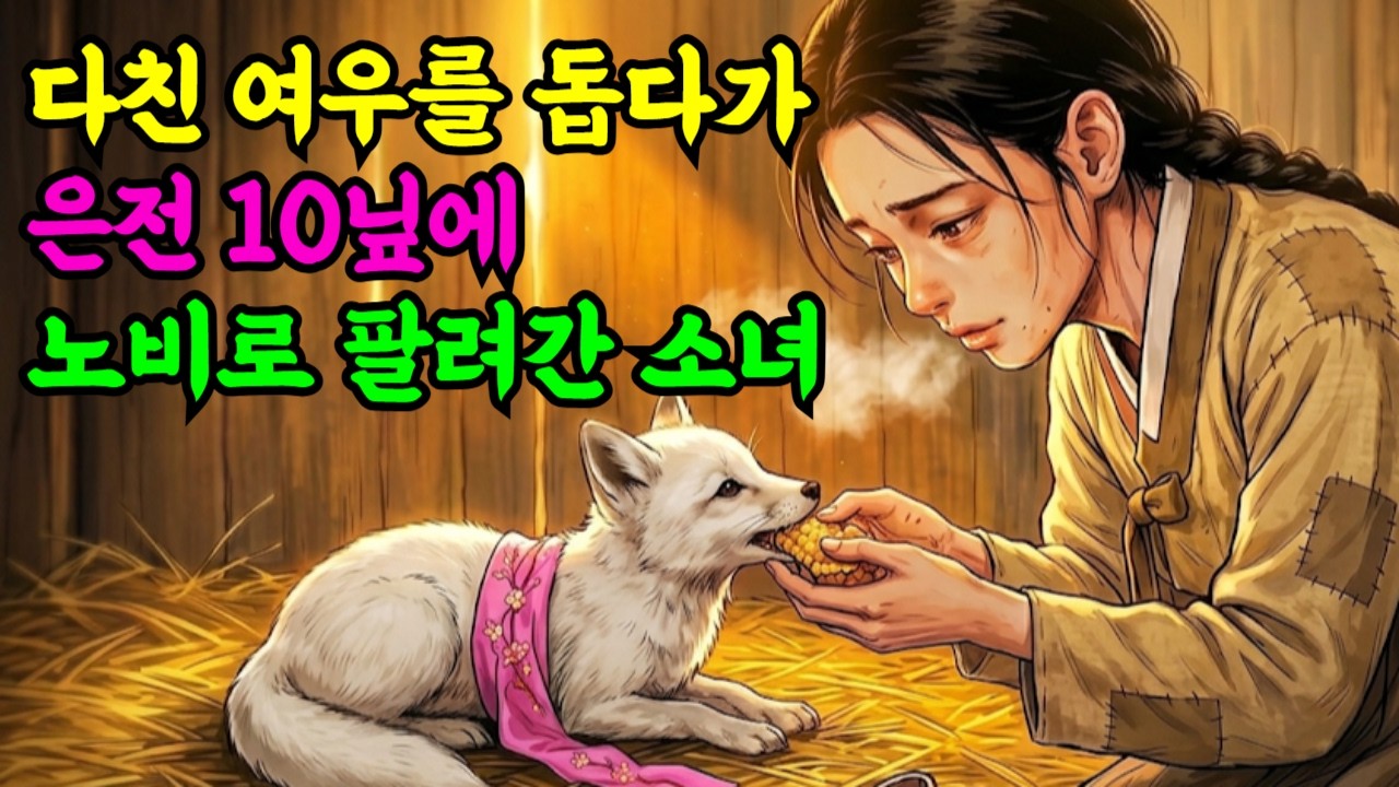 딸을 노비로 판 계모, 노비로 팔려가는 줄도 모르고 아비에게 '백년 산삼' 바친 소녀의 결말 | 야담 오디오북 옛날이야기 전설 수면동화 민담