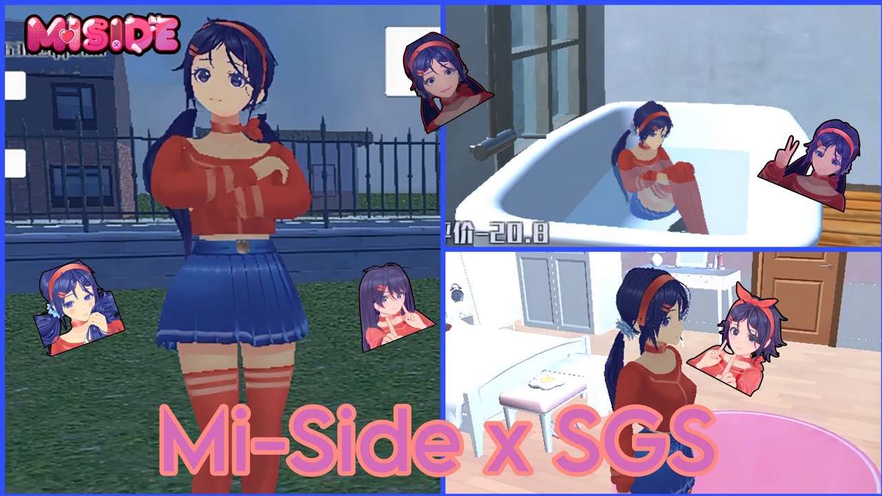 Mita in School Girl Simulator | Mi-Side x SGS Mod 