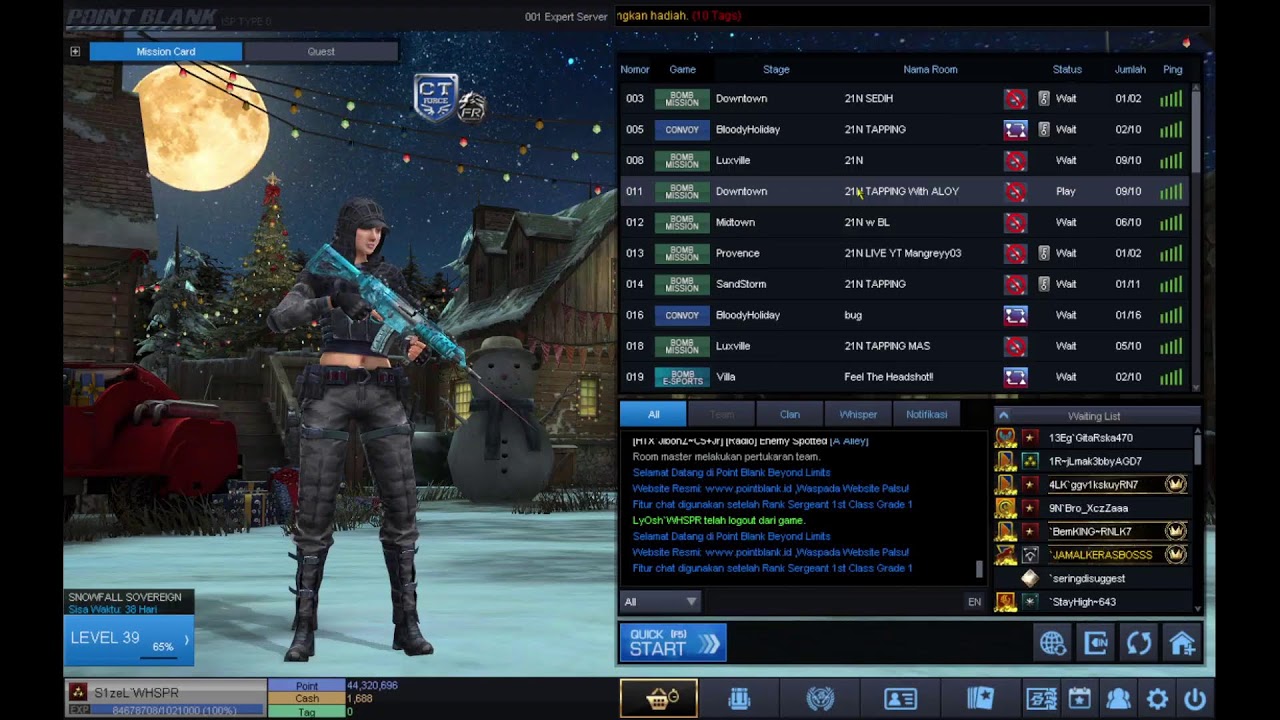 SEBELUM RONDA |  TOPUP GAME DI RWKSTORE.MY.ID #pointblank #gamefps #antideras