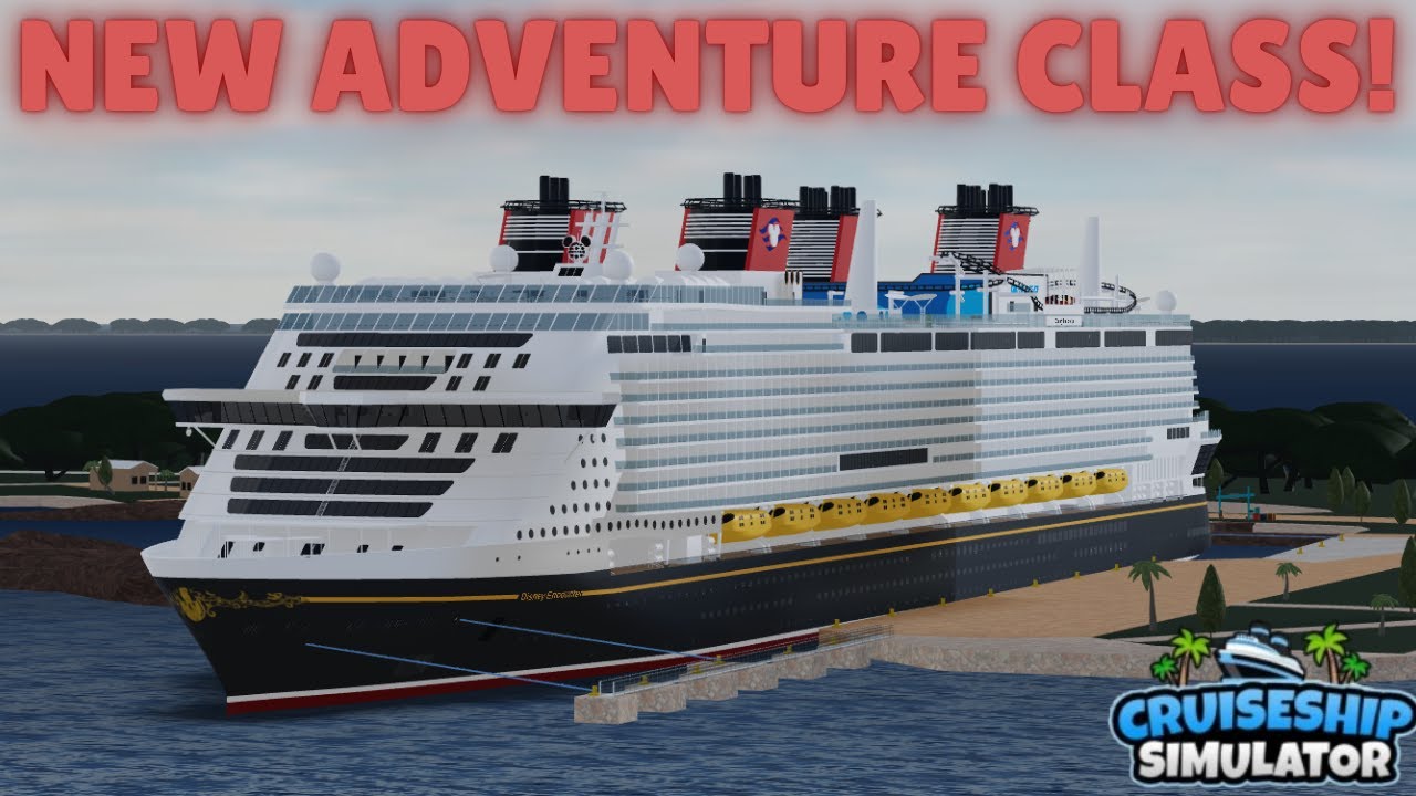 Reviewing the New ADVENTURE CLASS in Cruise Ship Simulator! ROBLOX