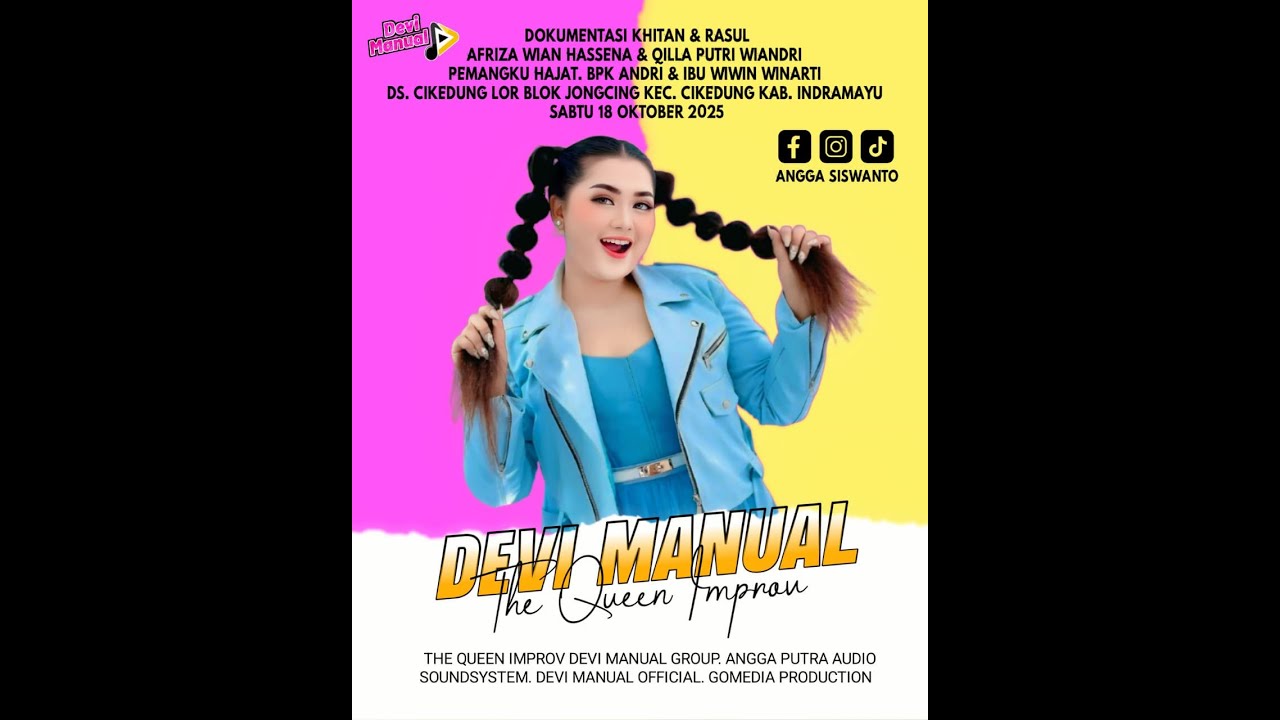LIVE STREAMING THE QUEEN IMPROVE DEVI MANUAL CIKEDUNG LOR BLOK JONGCING 18 OKTOBER 2025
