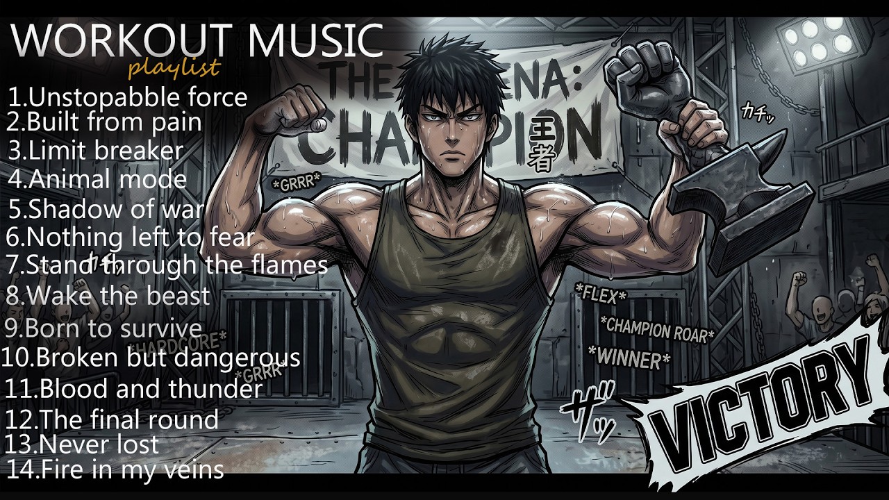 Unstoppable Force 🔥 Hard Rap Rock Workout Anthem