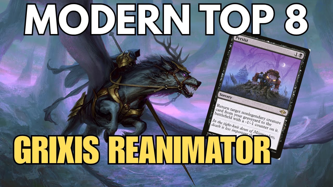 Входит в восьмёрку лучших Modern Grixis Reanimator! Непобедим в Швейцарии!